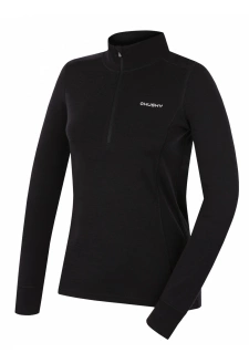Dámská merino mikina Husky Aron Zip L black