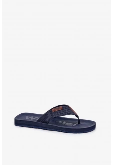 Pánské žabky WRANGLER ZANE FLIPFLOP MEN LOW – tmavě modré
