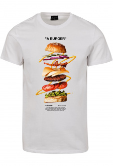 Burger Tee bílé