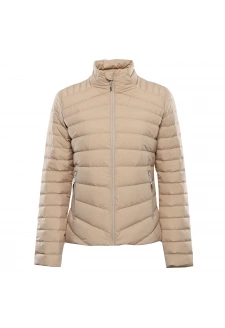 Dámská péřová bunda ALPINE PRO RETERA white pepper