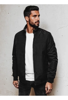 Kurtka męska przejściowa czarna Dstreet TX5005