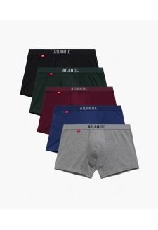 Pánské boxerky ATLANTIC 5Pack - vícebarevné