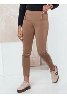 Dámské kalhoty MODSTORY v barvě camel Dstreet UY2180