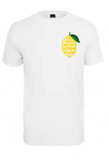 Life Gives Lemons Tee bílé