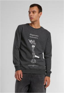 Dřevěné uhlí Depresso Crewneck