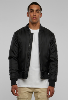 Basic Bomber Jacket černá