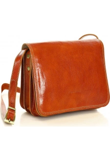 MARCO MAZZINI camel crossbody kabelka