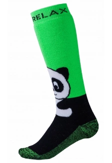 LYŽAŘSKÉ PONOŽKY RELAX PANDA RSO17C green
