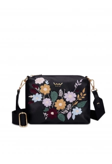 Dámská kabelka Vuch Coalie Flowers Black
