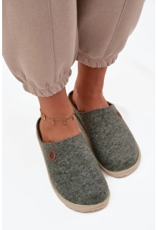 Dámské domácí pantofle Inblu – zelené