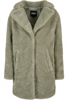 Dámský oversized Sherpa Coat softsalvia