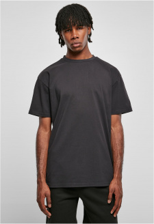 Heavy Oversized Garment Dye Tee černé