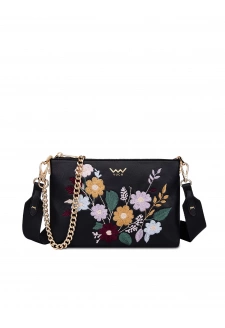 Dámská kabelka Vuch Lylann Flowers Black