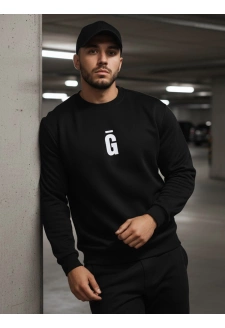 Bluza męska grafitowa czarna Dstreet BX5930