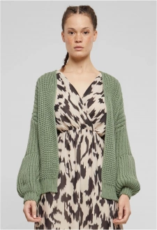 Dámský cardigan Cloud5ive Damen - zelený