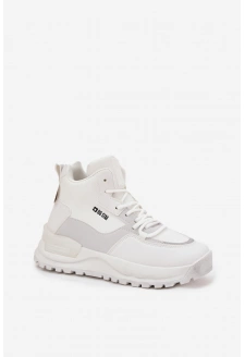 Dámská sportovní obuv na platformě Big Star – bílá