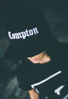 Compton Snapback černý