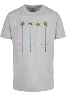 Pánské tričko Miami Palms šedé