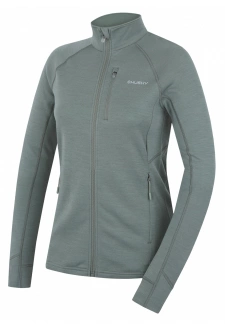 Dámská mikina z merino vlny Husky Alou L faded green