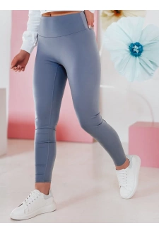 Legginsy damskie z wysokim stanem ACTIVIS niebieskie Dstreet UY2600