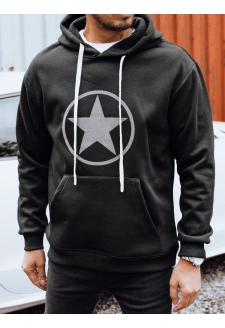 Bluza męska czarna Dstreet BX5932