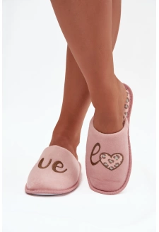 Dámské pantofle LOVE Vinceza – růžové