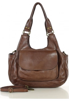 MARCO MAZZINI Hnědá retro kabelka