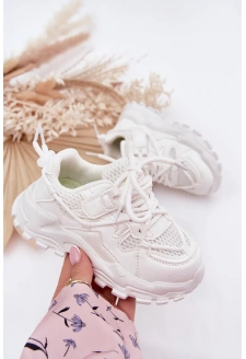 Dětské sportovní sneakers Tilvianea – bílé