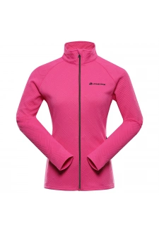 Dámská hřejivá mikina ALPINE PRO DOZERA 2 fuchsia fedora