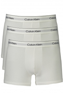 3PACK Pánské boxerky CALVIN KLEIN bílá