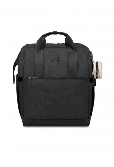 Dámský batoh na kočárek Engelis Vuch Eloa Black