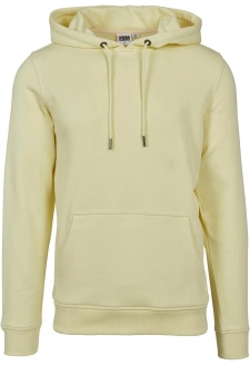 Basic Sweat Hoody pudrově žlutá