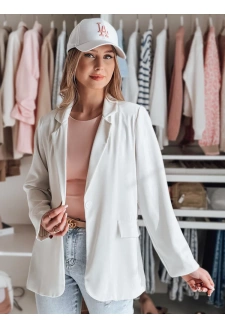 Marynarka damska one size oversize RESIDAL biała Dstreet PY0119
