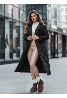 Kurtka zimowa damska WARMISSA pikowana czarna Dstreet TY4916z