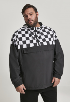 Zaškrtněte Pull Over Jacket blk/chess