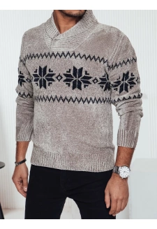 Sweter męski beżowy Dstreet WX2269
