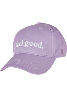 Feelin Good Curved Cap levandule/bílá