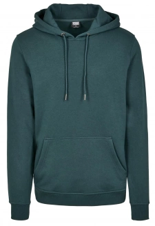Basic Sweat Hoody bottlegreen