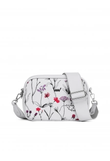Dámská kabelka Vuch Massimo Wildflowers Grey