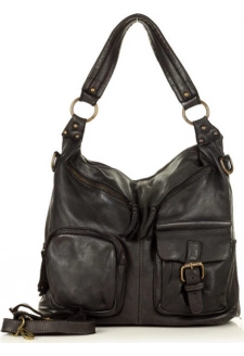 MARCO MAZZINI tmavě hnědá kabelka