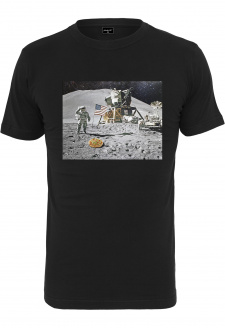 Pizza Moon Landing Tee černé