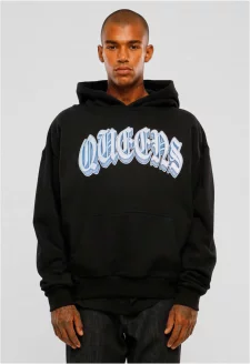 Pánská mikina Queens Ultra Heavy Oversize Hoody černá