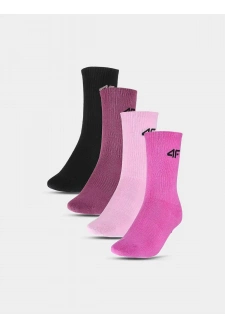 Dívčí ponožky 4F F393 (4pack)
