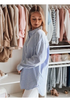 Koszula damska one size długa oversize BLUSENA Dstreet DY0456