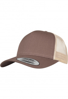 5-panelový retro Trucker 2-Tone Cap brn/khaki