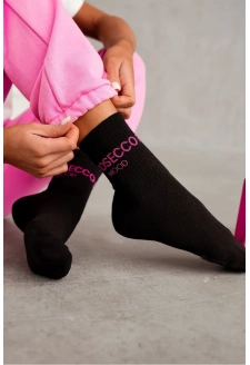 Dámské ponožky PROSECCO MOOD – černé