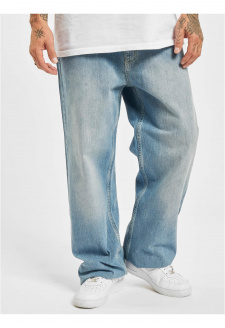 Světle modrý denim Homie Baggy Jeans