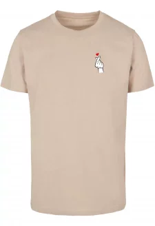 Pánské tričko Love Sign Tee 2.0 béžové