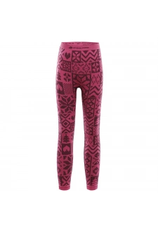 Dětské funkční prádlo - kalhoty ALPINE PRO LESSO fuchsia fedora