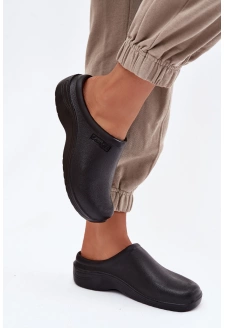 Dámské pěnové pantofle – černé Parissa